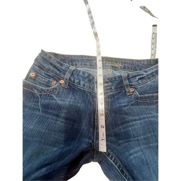 American Eagle Straight-Stretch 77 Jeans Sz 4 - Picture 8 of 10